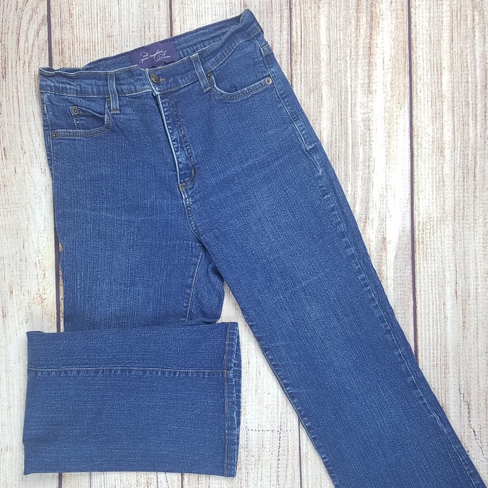 NYDJ high waisted bootcut stretch jeans 6 petite